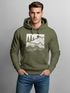Hoodie Herren Berge Natur Outdoor Printshirt Aufdruck Wandern Männer Fashion Streetstyle Neverless®preview