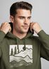 Hoodie Herren Berge Natur Outdoor Printshirt Aufdruck Wandern Männer Fashion Streetstyle Neverless®preview