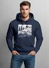 Hoodie Herren Berge Natur Outdoor Printshirt Aufdruck Wandern Männer Fashion Streetstyle Neverless®preview