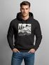 Hoodie Herren Berge Natur Outdoor Printshirt Aufdruck Wandern Männer Fashion Streetstyle Neverless®preview
