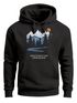 Hoodie Herren Berge Wandern Adventure Outdoor Minimalistischer Frontprint Retro Fashion Neverless®preview