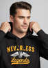 Hoodie Herren Biker Legends Sweatshirt Kapuze Kapuzenpullover Sweater Männer Neverless®preview