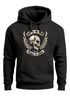 Hoodie Herren Biker Totenkopf Skull Motorrad Motorcycle Bone Wings Flügel Moonworks®preview
