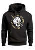 Hoodie Herren Bikermotiv Skull Bad Karma Schriftzug Fashion Streetstyle Kapuzen-Pullover Männer Neverless®preview