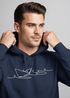 Hoodie Herren Boot Polygon Papier-Schiff Origami Aufdruck Print Kapuzen-Pullover Männer Fashion Streetstyle Neverless®preview