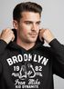 Hoodie Herren Boxen Iron Mike Brooklyn Retro Design Print Kapuzen-Pullover Männer Fashion Streetstyle Neverless®preview