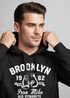 Hoodie Herren Boxen Iron Mike Brooklyn Retro Design Print Kapuzen-Pullover Männer Fashion Streetstyle Neverless®preview