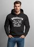 Hoodie Herren Boxen Iron Mike Brooklyn Retro Design Print Kapuzen-Pullover Männer Fashion Streetstyle Neverless®preview