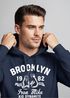 Hoodie Herren Boxen Iron Mike Brooklyn Retro Design Print Kapuzen-Pullover Männer Fashion Streetstyle Neverless®preview