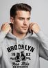 Hoodie Herren Boxen Iron Mike Brooklyn Retro Design Print Kapuzen-Pullover Männer Fashion Streetstyle Neverless®preview