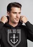 Hoodie Herren Brooklyn Anker Kapuzen-Pullover Neverless®preview