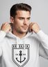 Hoodie Herren Brooklyn Anker Kapuzen-Pullover Neverless®preview