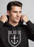 Hoodie Herren Brooklyn Anker Kapuzen-Pullover Neverless®preview