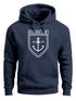 Hoodie Herren Brooklyn Anker Kapuzen-Pullover Neverless®preview