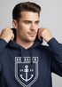 Hoodie Herren Brooklyn Anker Kapuzen-Pullover Neverless®preview