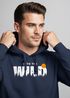 Hoodie Herren Brustprint Bedruckt Into The Wild Schriftzug Outdoor Fashion Kapuzen-Pullover Männer Neverless®preview