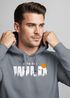 Hoodie Herren Brustprint Bedruckt Into The Wild Schriftzug Outdoor Fashion Kapuzen-Pullover Männer Neverless®preview