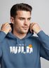 Hoodie Herren Brustprint Bedruckt Into The Wild Schriftzug Outdoor Fashion Kapuzen-Pullover Männer Neverless®preview