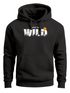 Hoodie Herren Brustprint Bedruckt Into The Wild Schriftzug Outdoor Fashion Kapuzen-Pullover Männer Neverless®preview