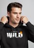 Hoodie Herren Brustprint Bedruckt Into The Wild Schriftzug Outdoor Fashion Kapuzen-Pullover Männer Neverless®preview