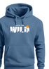 Hoodie Herren Brustprint Bedruckt Into The Wild Schriftzug Outdoor Fashion Kapuzen-Pullover Männer Neverless®preview