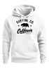 Hoodie Herren California Republic Bear Bär Sommer Surfing Kapuzen-Pullover Männer Neverless®preview