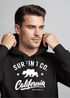 Hoodie Herren California Republic Bear Bär Sommer Surfing Kapuzen-Pullover Männer Neverless®preview