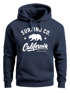 Hoodie Herren California Republic Bear Bär Sommer Surfing Kapuzen-Pullover Männer Neverless®preview