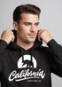 Hoodie Herren California Republic Bear Kalifornien Bär Sommer Kapuzen-Pullover Männer Neverless®preview
