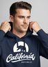 Hoodie Herren California Republic Bear Kalifornien Bär Sommer Kapuzen-Pullover Männer Neverless®preview
