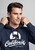Hoodie Herren California Republic Bear Kalifornien Bär Sommer Kapuzen-Pullover Männer Neverless®preview