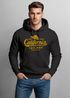 Hoodie Herren California Skull Totenkopf Flügel Biker  Print Kapuzen-Pullover Männer Fashion Streetstyle Neverless®preview