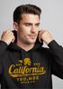 Hoodie Herren California Skull Totenkopf Flügel Biker  Print Kapuzen-Pullover Männer Fashion Streetstyle Neverless®preview