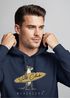 Hoodie Herren California Surfing Print Otter mit Surfboard Grafik Surfer-Design Männer Fashion Streetstyle Neverless®preview