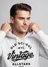 Hoodie Herren College Style Schriftzug Oldschool Vintage Allstars Kapuzen-Pullover Männer Fashion Streetstyle Neverless®preview