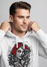 Hoodie Herren Day of Dead Rockabilly Skull Rock n Roll Kapuzenpullover Neverlesspreview