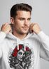 Hoodie Herren Day of Dead Rockabilly Skull Rock n Roll Kapuzenpullover Neverlesspreview