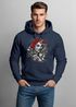 Hoodie Herren Day of Dead Rockabilly Skull Rock n Roll Kapuzenpullover Neverlesspreview