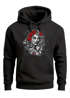 Hoodie Herren Day of Dead Rockabilly Skull Rock n Roll Kapuzenpullover Neverlesspreview