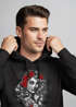 Hoodie Herren Day of Dead Rockabilly Skull Rock n Roll Kapuzenpullover Neverlesspreview