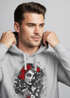 Hoodie Herren Day of Dead Rockabilly Skull Rock n Roll Kapuzenpullover Neverlesspreview