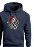 Hoodie Herren Day of Dead Rockabilly Skull Rock n Roll Kapuzenpullover Neverlesspreview