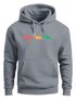Hoodie Herren Dinosaurier Aufdruck Polygon Tiere Geometric Print Fashion Streetstyle Neverless®preview