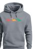 Hoodie Herren Dinosaurier Aufdruck Polygon Tiere Geometric Print Fashion Streetstyle Neverless®preview
