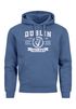 Hoodie Herren Dublin Irland Retro Design Print Aufdruck Kapuzen-Pullover Männer Fashion Streetstyle Neverless®preview