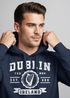 Hoodie Herren Dublin Irland Retro Design Print Aufdruck Kapuzen-Pullover Männer Fashion Streetstyle Neverless®preview