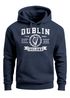 Hoodie Herren Dublin Irland Retro Design Print Aufdruck Kapuzen-Pullover Männer Fashion Streetstyle Neverless®preview