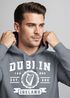 Hoodie Herren Dublin Irland Retro Design Print Aufdruck Kapuzen-Pullover Männer Fashion Streetstyle Neverless®preview