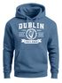 Hoodie Herren Dublin Irland Retro Design Print Aufdruck Kapuzen-Pullover Männer Fashion Streetstyle Neverless®preview