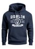Hoodie Herren Dublin Irland Retro Design Print Aufdruck Kapuzen-Pullover Männer Fashion Streetstyle Neverless®preview